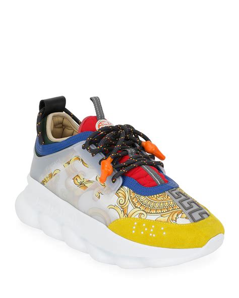 Versace Chain Reaction Sneakers for Men 